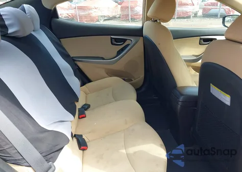 2013 Hyundai Elantra Gls z USA, uszkodzony, nr VIN 5NPDH4AE4DH392016